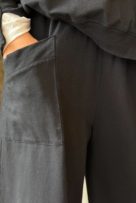 Lagen Shelby Barrel Pant Black 